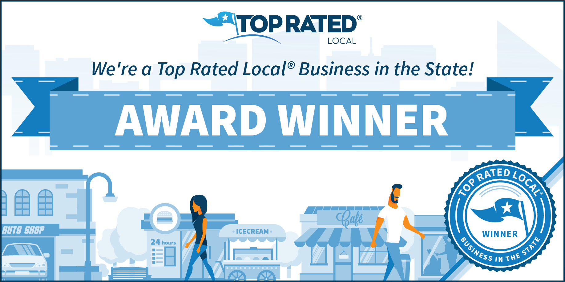 Top Rated Local Business Banner
